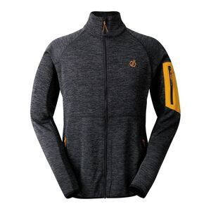 Dare 2B Mens Torrek Fleece Top / Black/Desert Sun